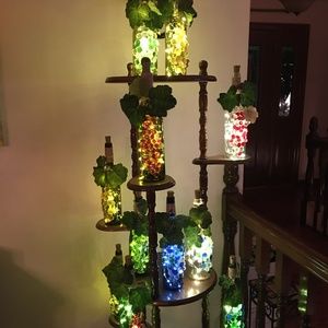 Elegant Wine Bottle Decor